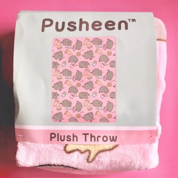Pusheen Bedding Pusheen The Cat Plush Throw 48x6 Poshmark